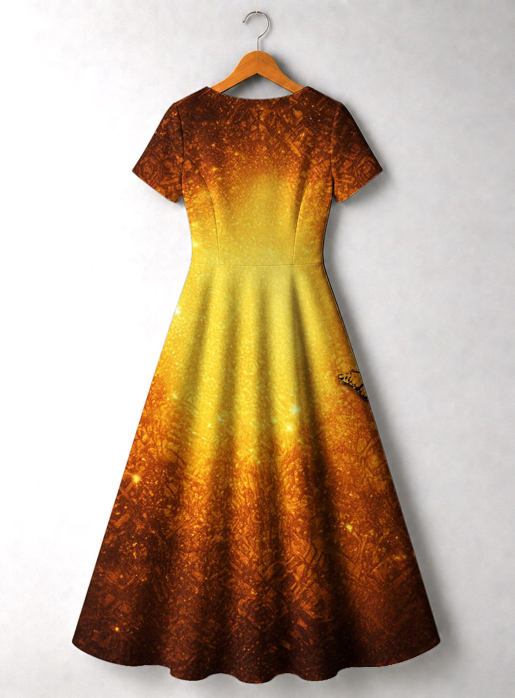 "Affirmed" Short Sleeve Maxi Dress