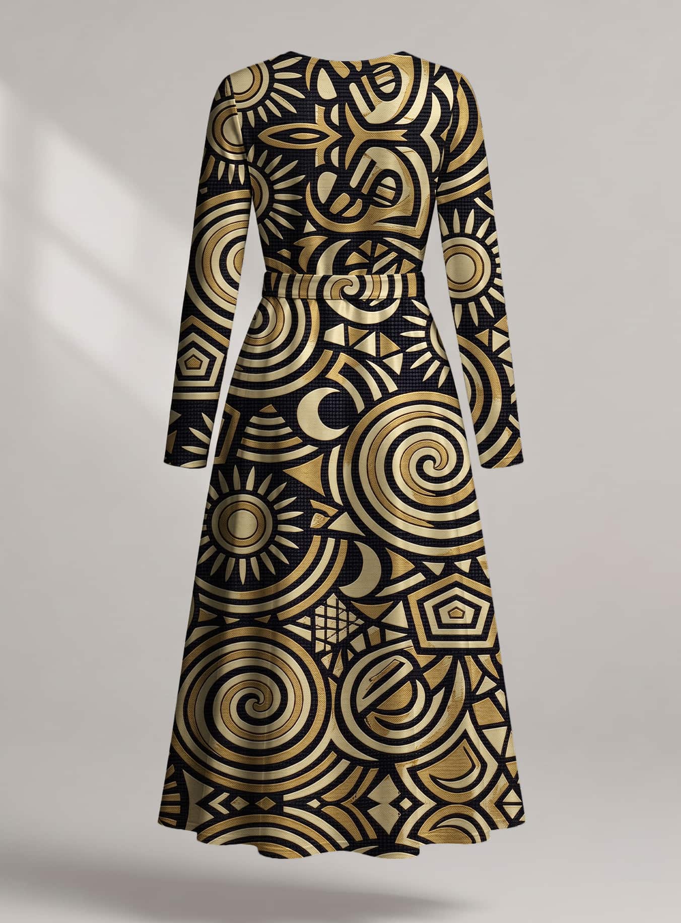 "Sahara" Viscose Midi Dress