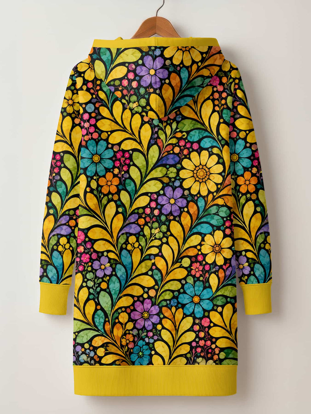 "Njano" Hoodie Dress