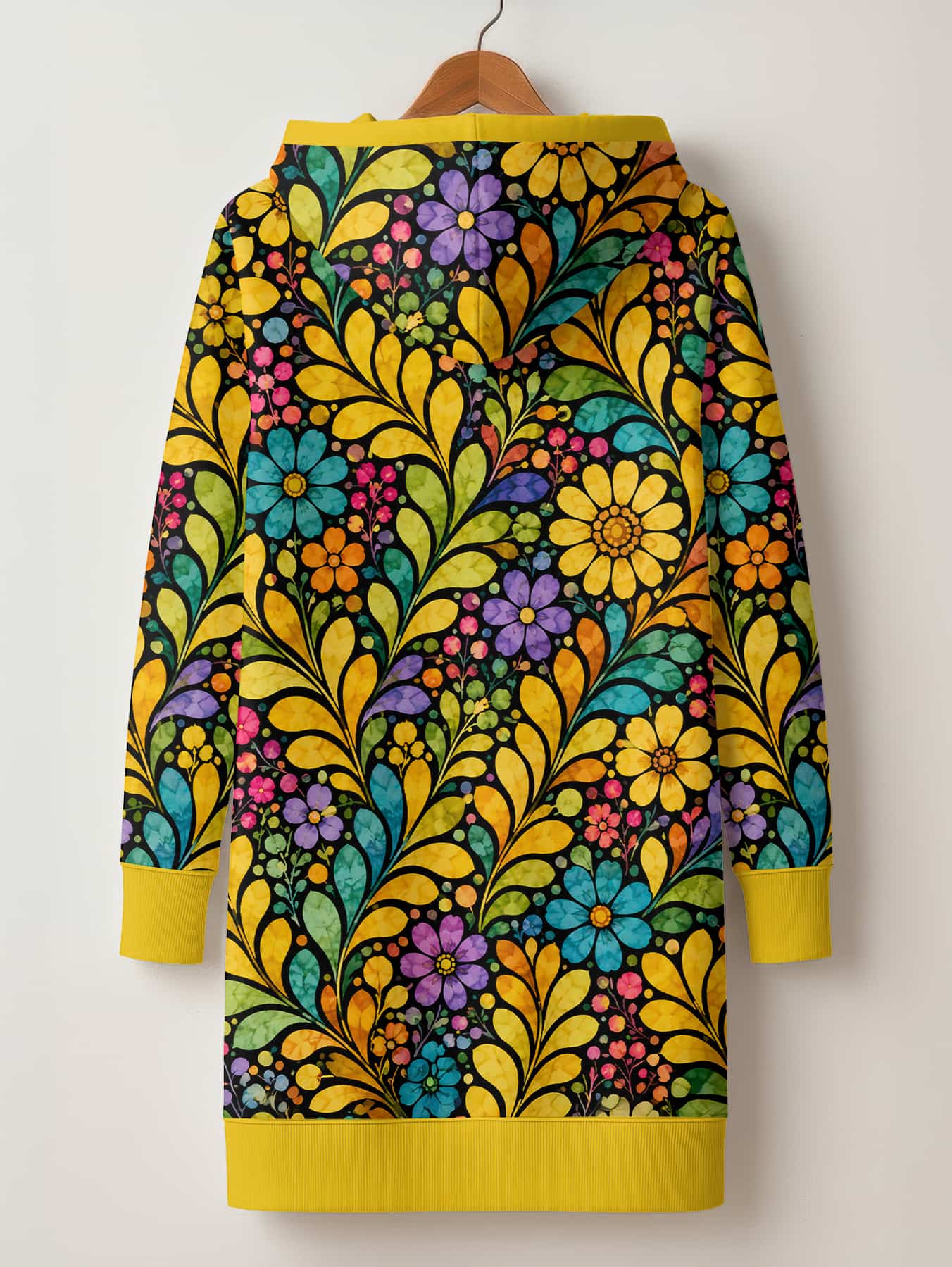 "Njano" Hoodie Dress