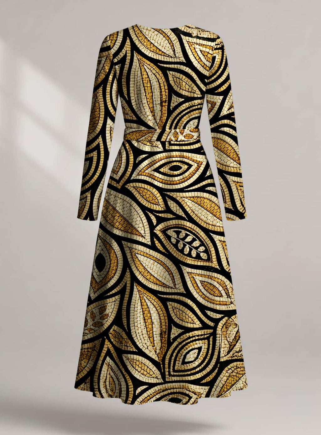 "Ashanti" Viscose Midi Dress