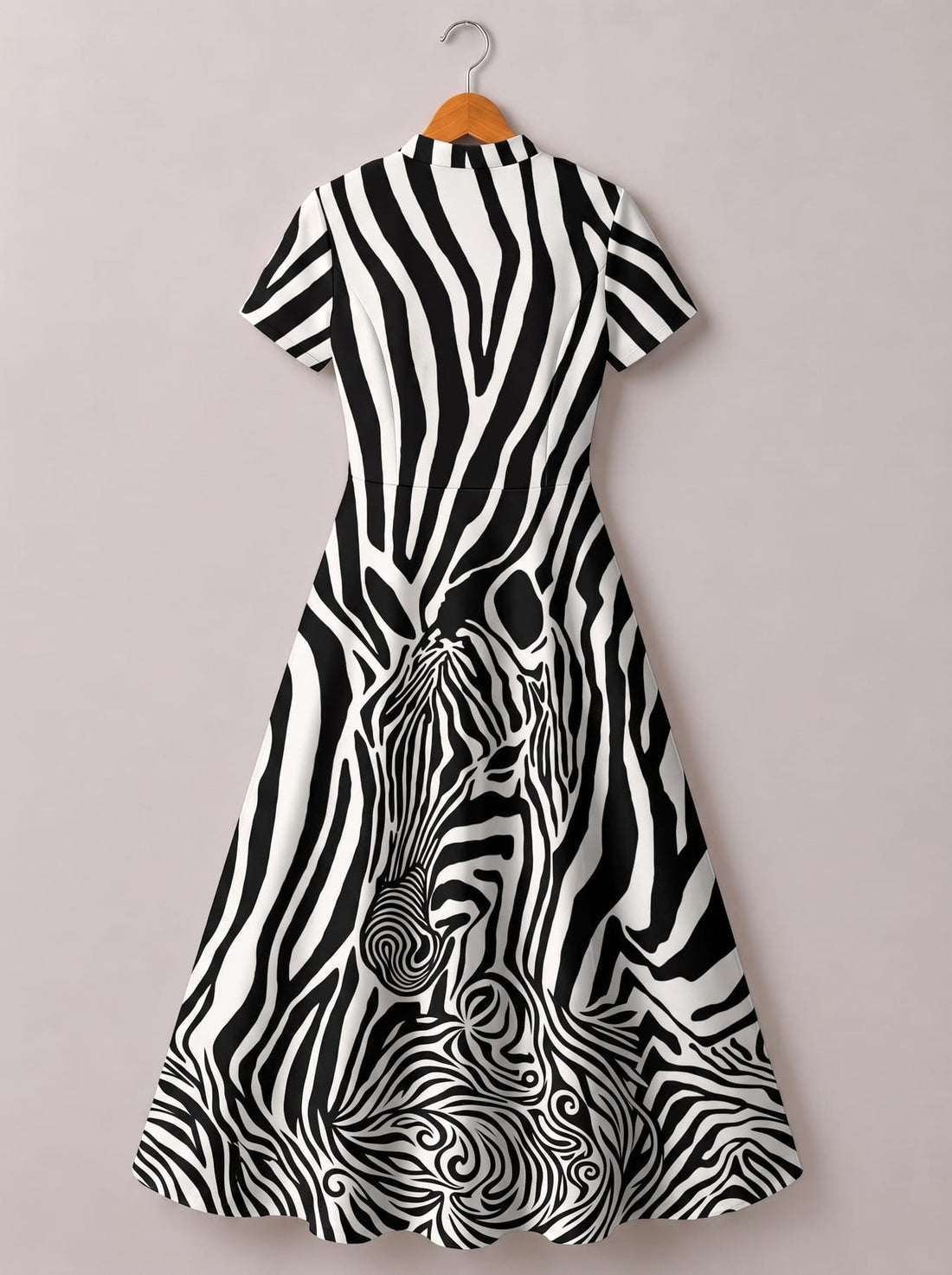 "Punda" Short Sleeve Maxi Dress
