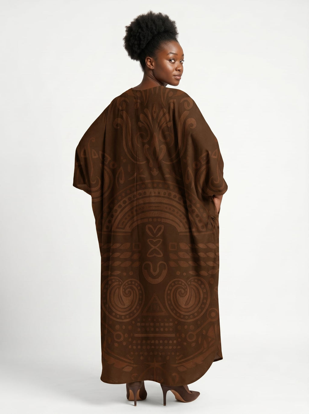 Dope Black Mom Kaftan Dress Promo