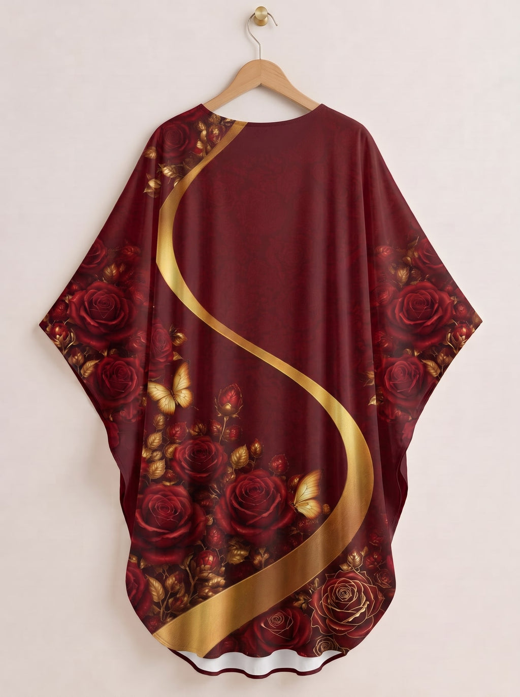 "August Girl Roses" Kaftan Dress