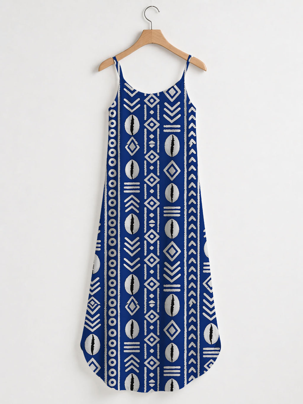"Oshun" Royal Blue Maxi Dress