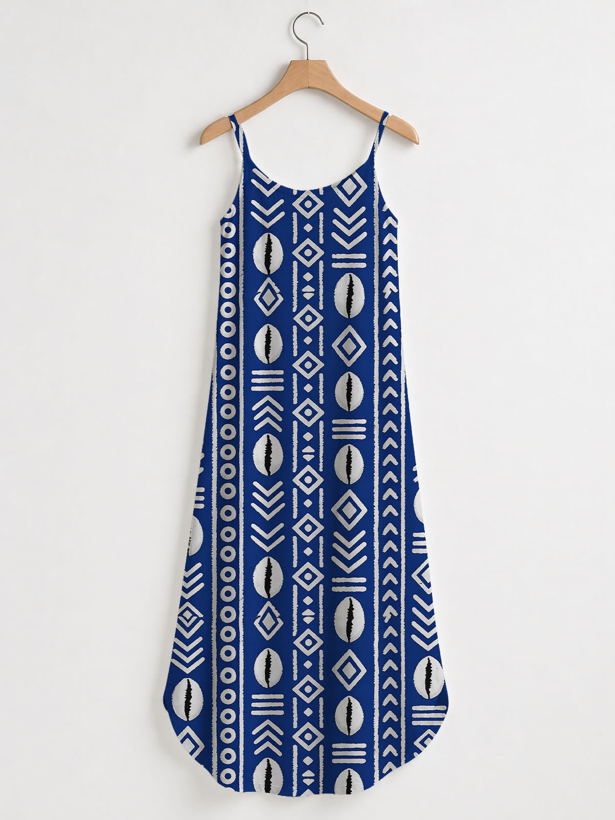"Oshun" Royal Blue Maxi Dress