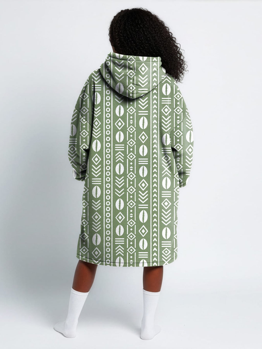 "Oshun Verde" Blanket Hoodie