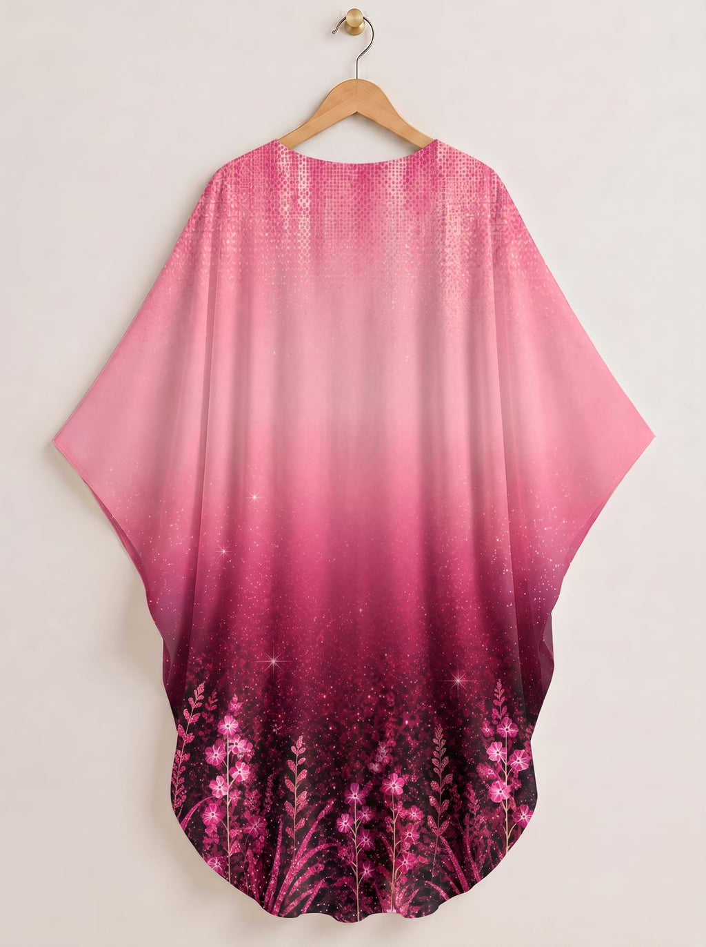 "August Queen Pink" Kaftan Dress