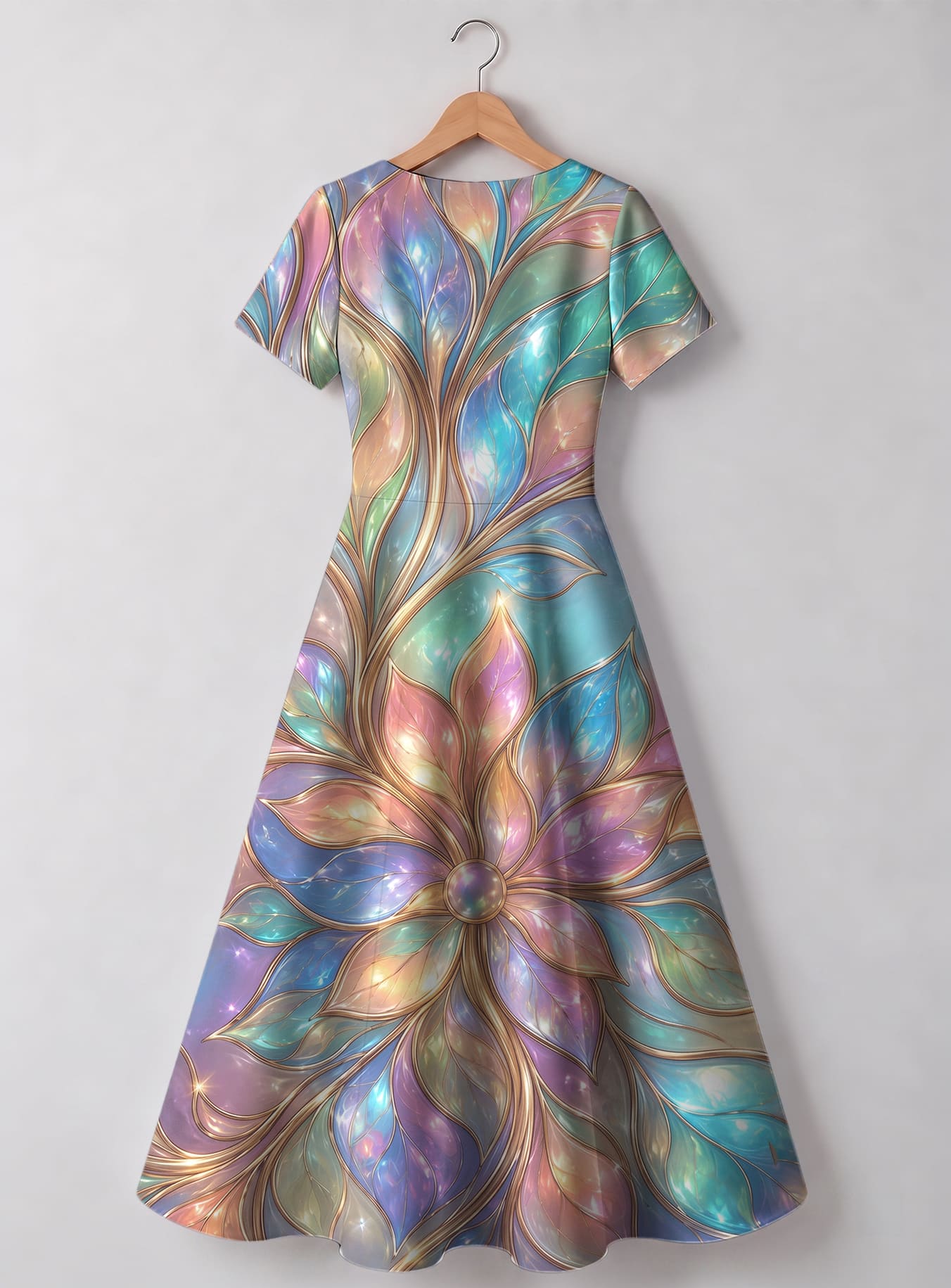 "Almasi" Sweetheart Midi Dress