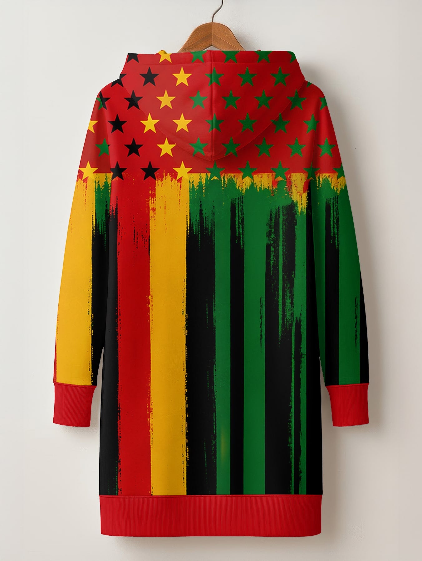 "Kwanza" Hoodie Dress