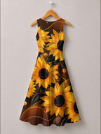"September Born Queen" Corset Dress