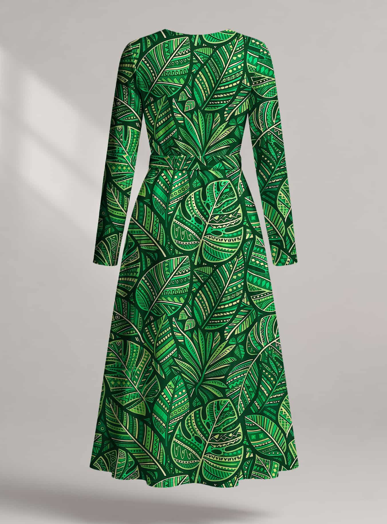"Asili" Viscose Midi Dress