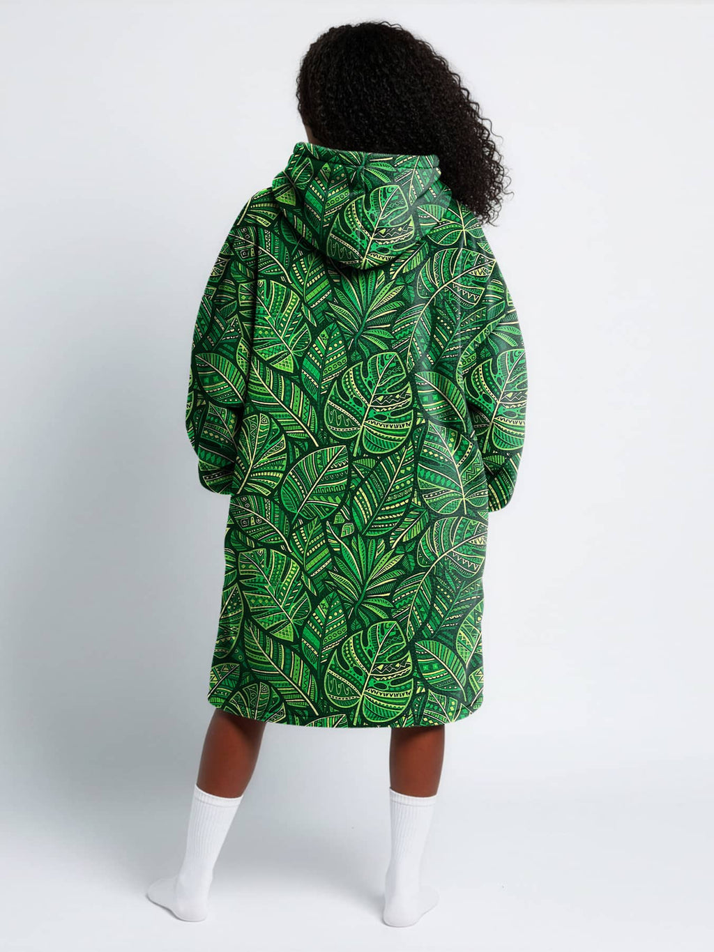 "Asili Emerald" Blanket Hoodie