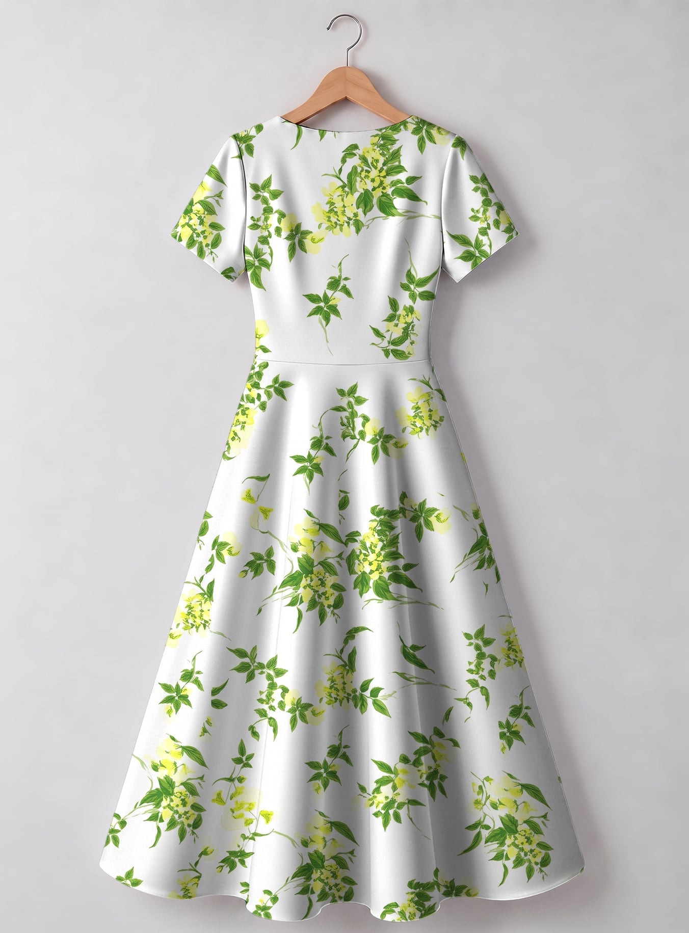 "Yasmini" Sweetheart Midi Dress