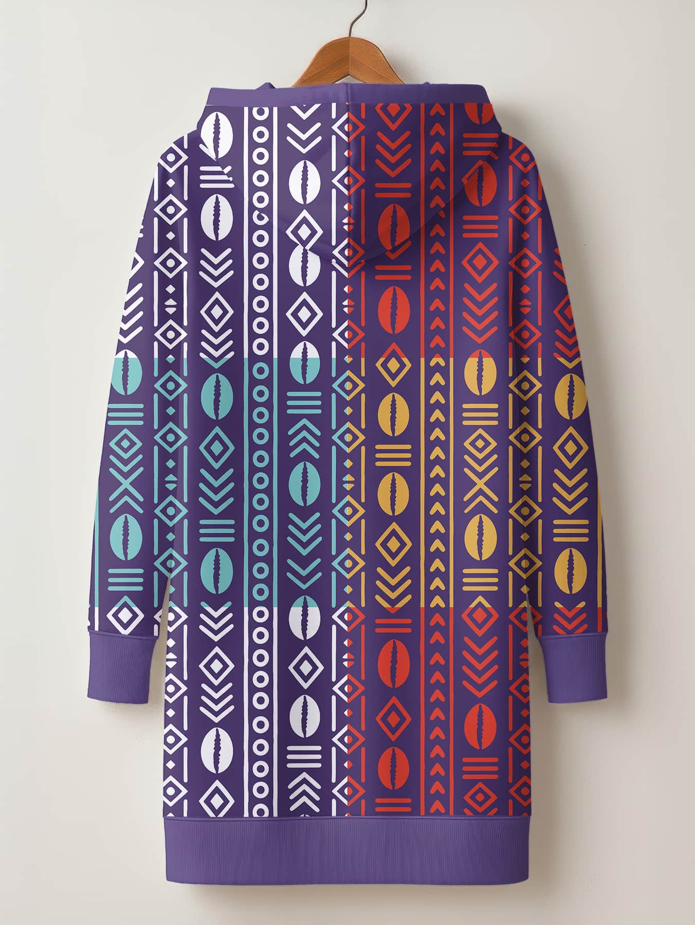"Oshun Zamani" Hoodie Dress