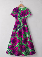 "Mzabibu" Sweetheart Midi Dress