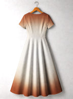 "Shine Unbound" Short Sleeve Maxi Dress Promo
