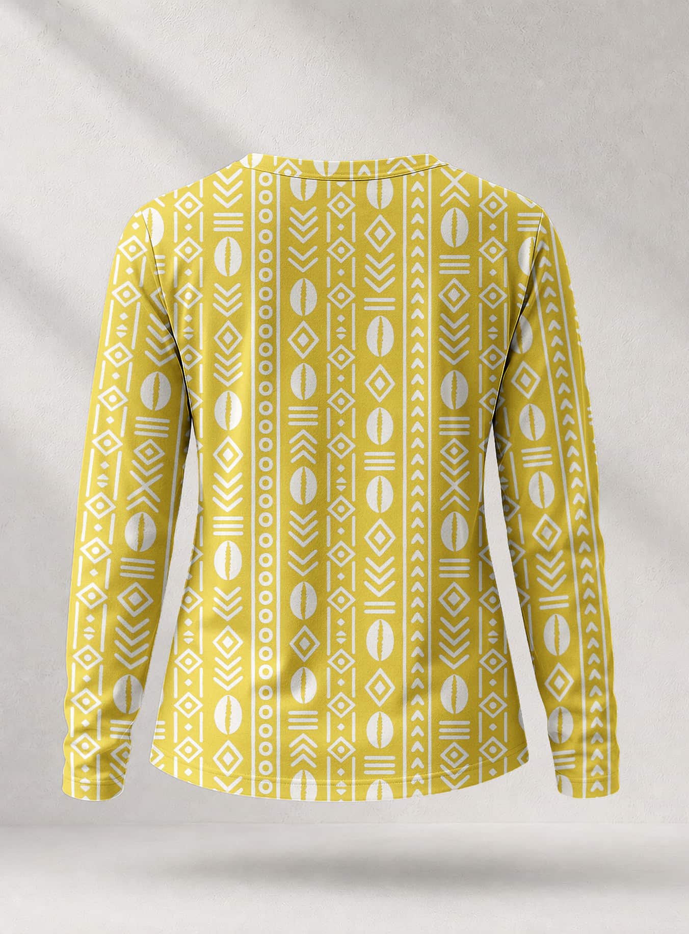 "Oshun Dhahabu" Long Sleeve Shirt