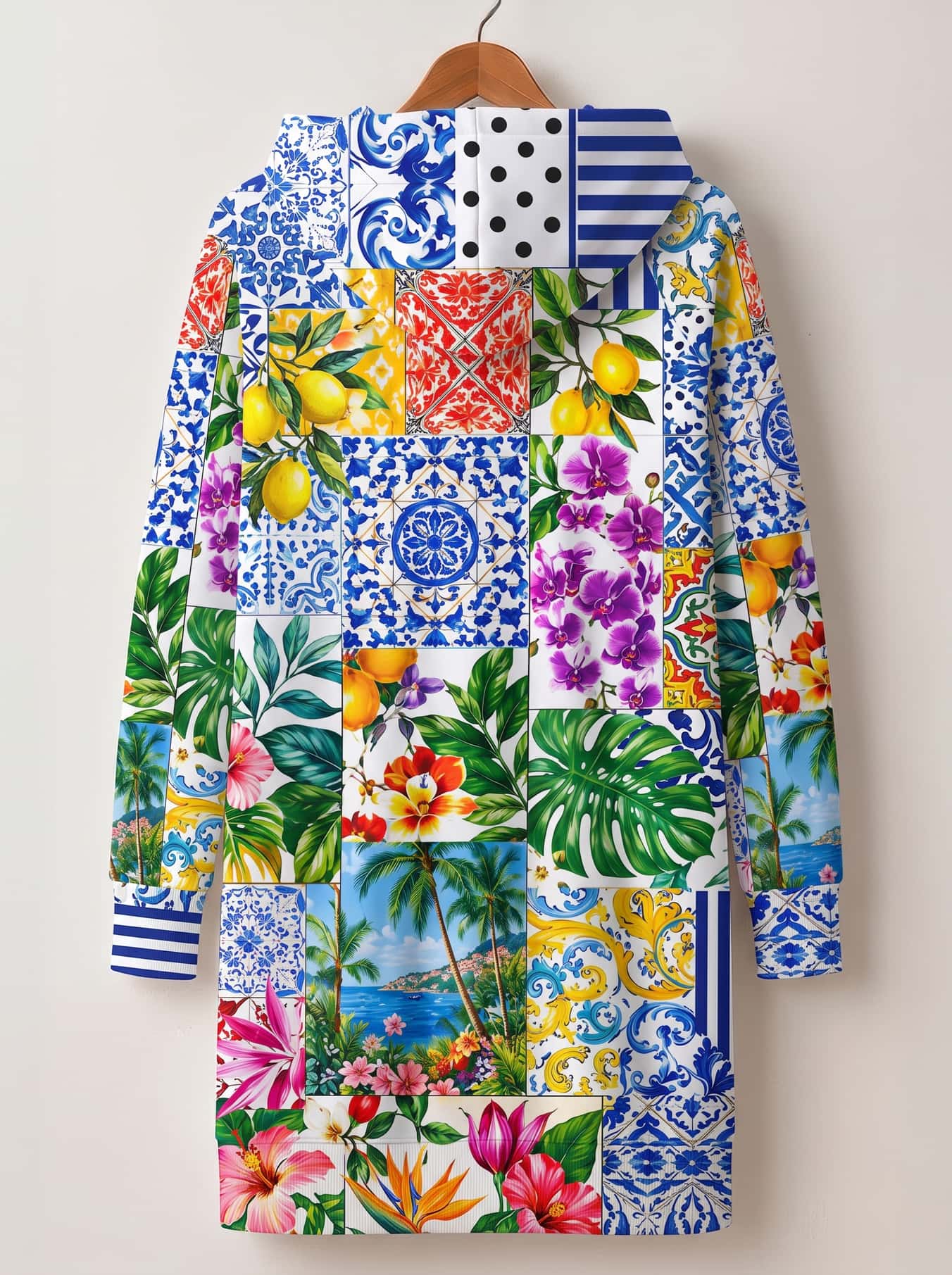 "Kisiwa" Hoodie Dress