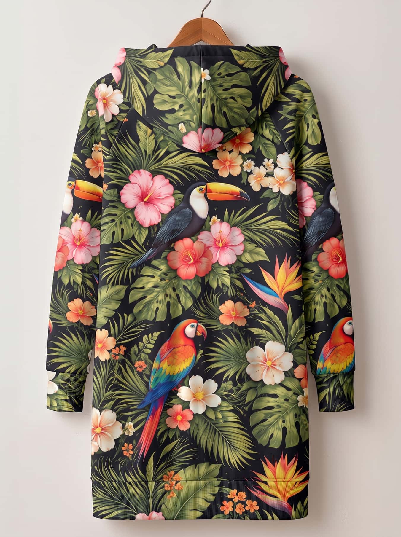 "Kasuku" Hoodie Dress
