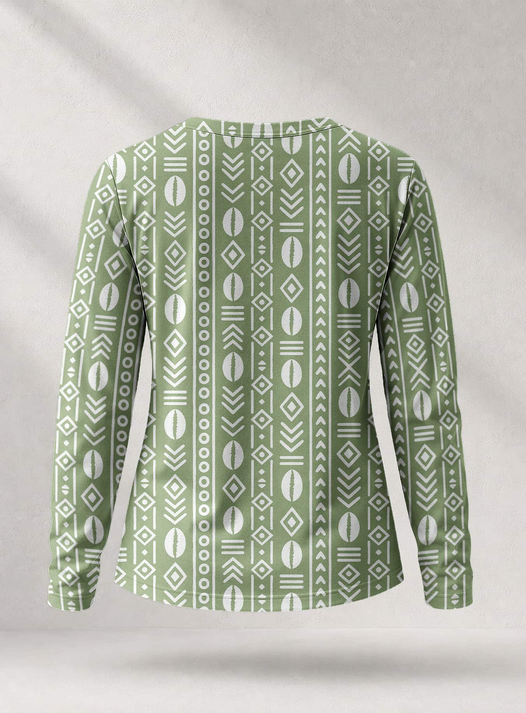 "Oshun Verde" Long Sleeve Shirt