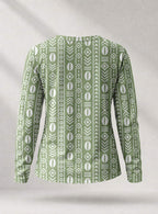 "Oshun Verde" Long Sleeve Shirt