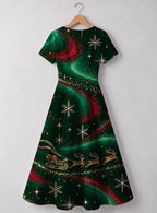 "Kimbingu" Sweetheart Midi Dress — back view, garment only