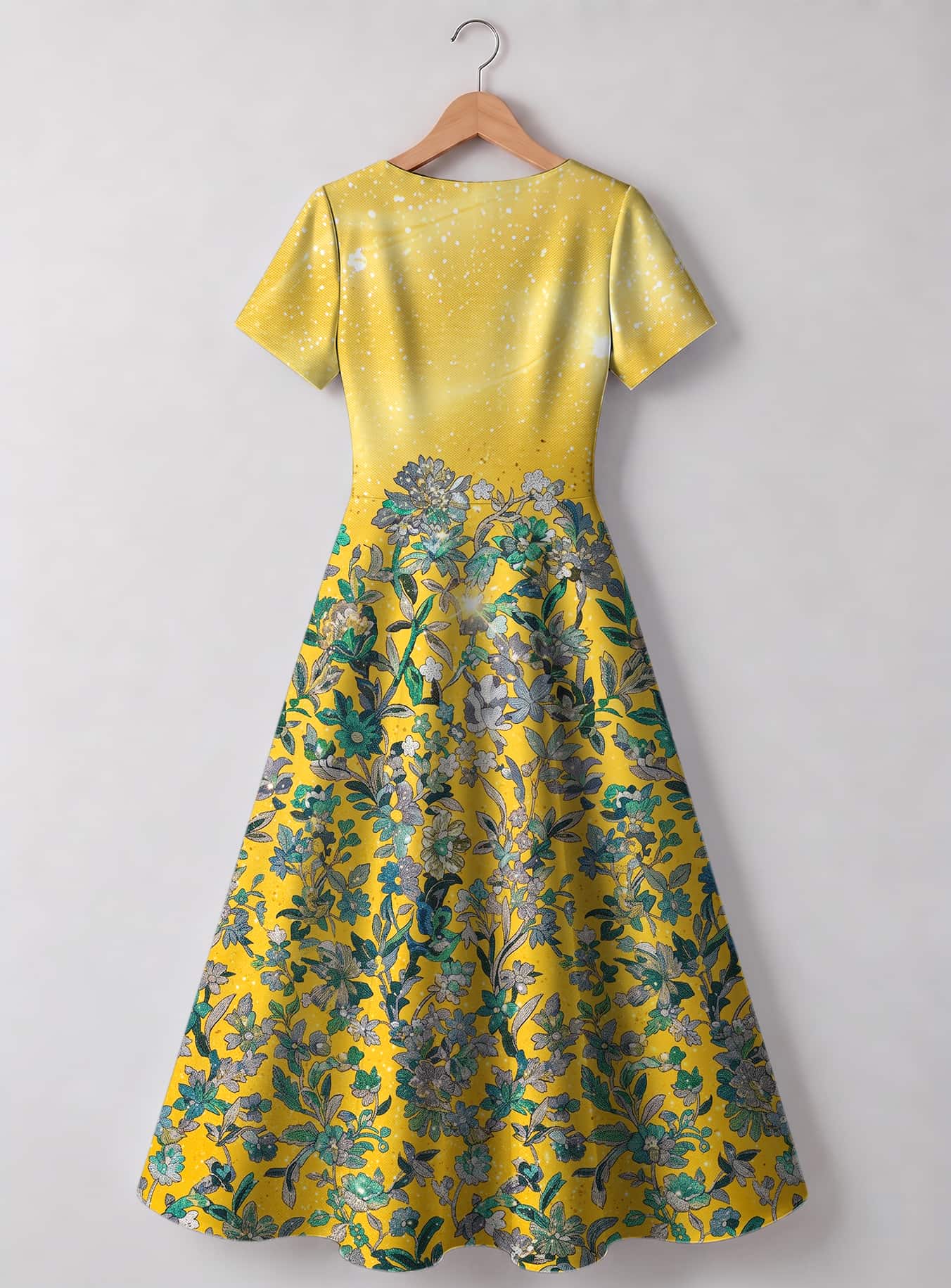 "Alfajiri" Sweetheart Midi Dress