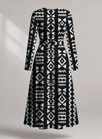 "Kuba" Viscose Midi Dress