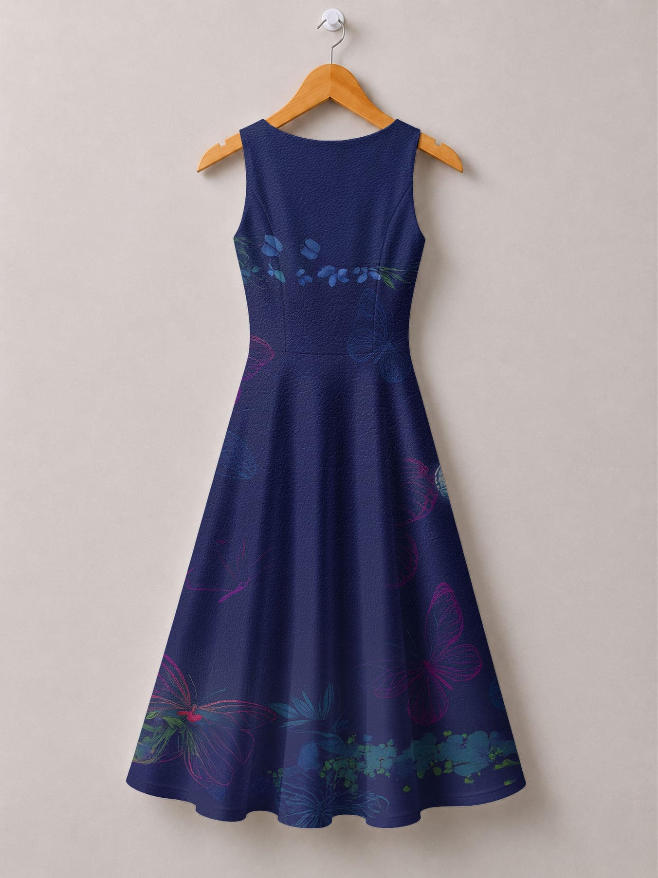 Blue Orchid Corset Dress