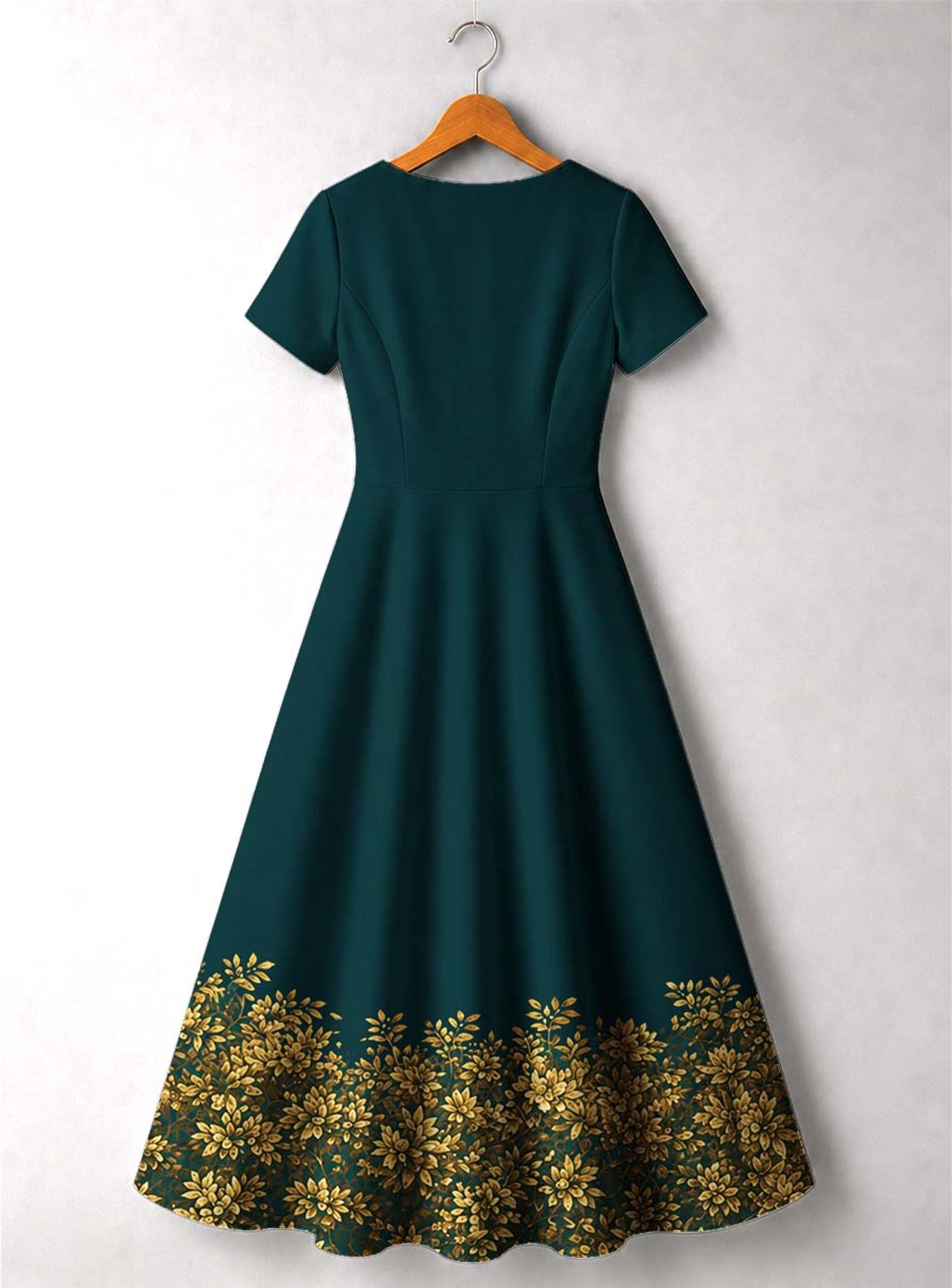 "Imara" Short Sleeve Maxi Dress
