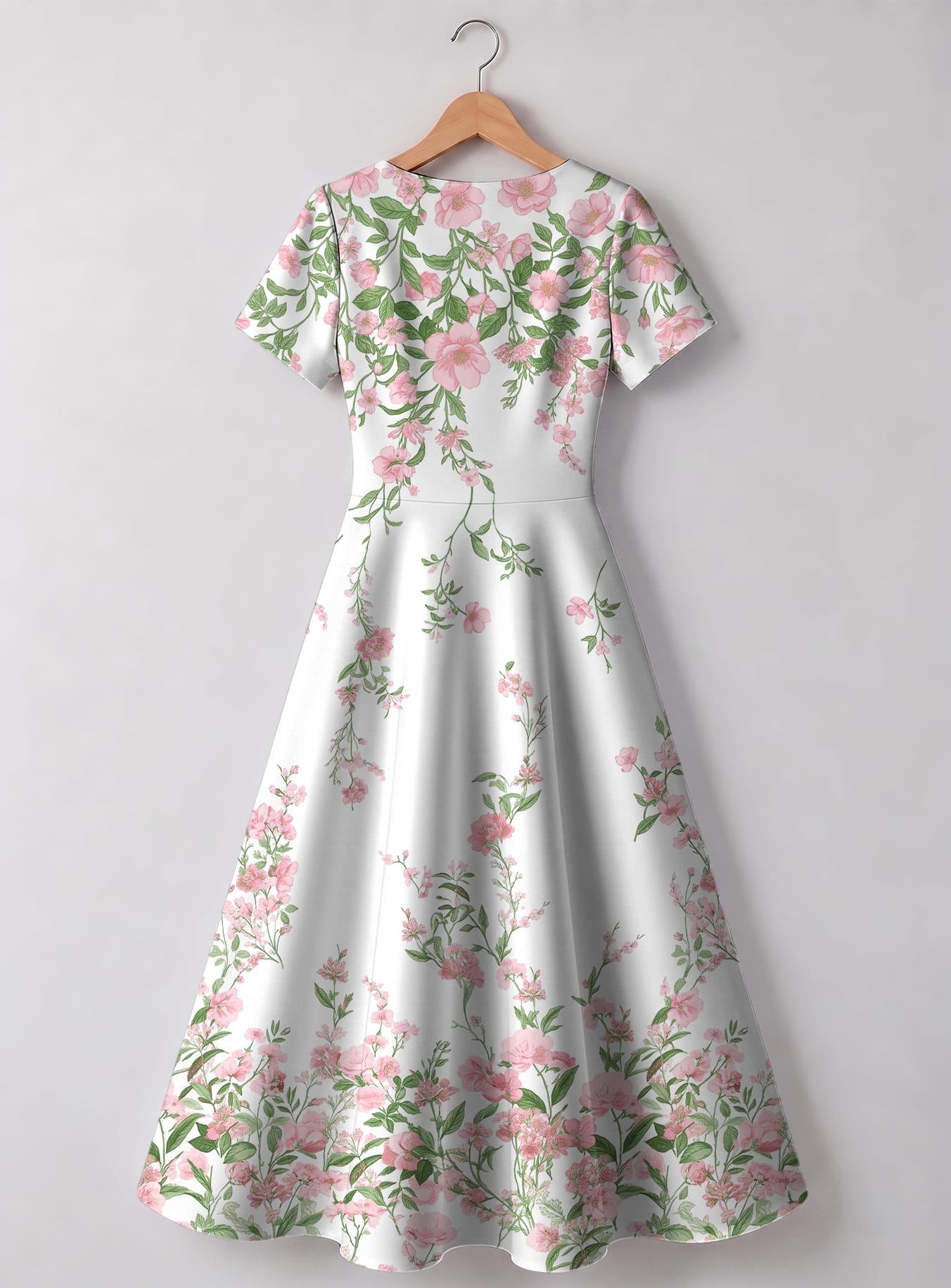 "Chanua" Sweetheart Midi Dress