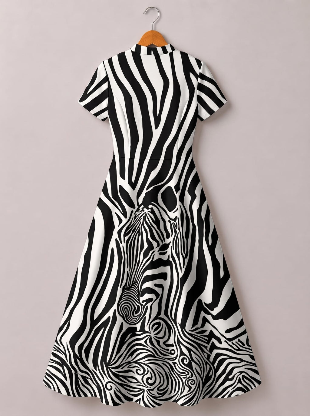 "Punda" Short Sleeve Maxi Dress
