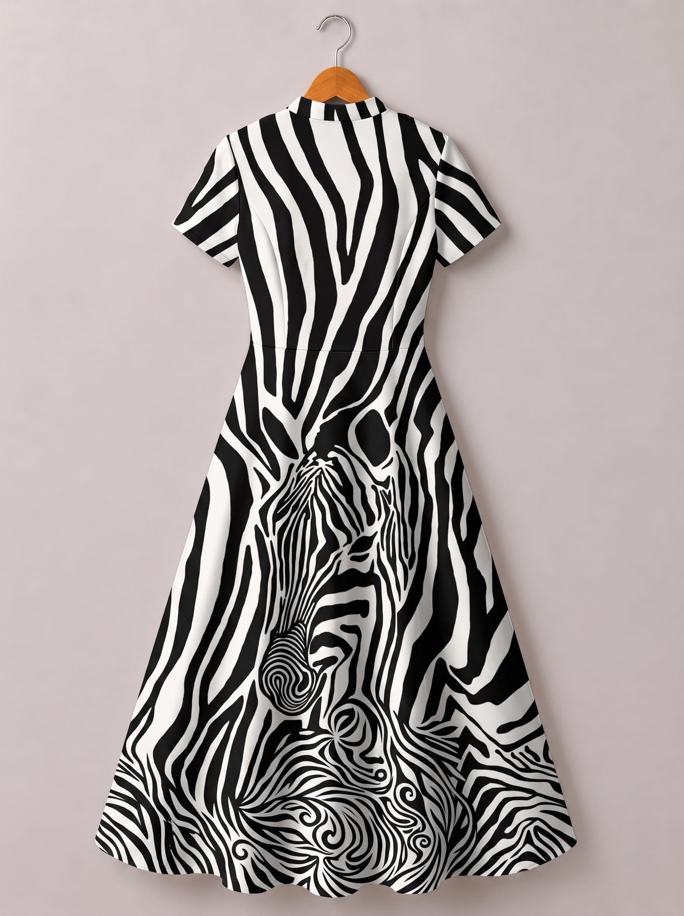 "Punda" Short Sleeve Maxi Dress