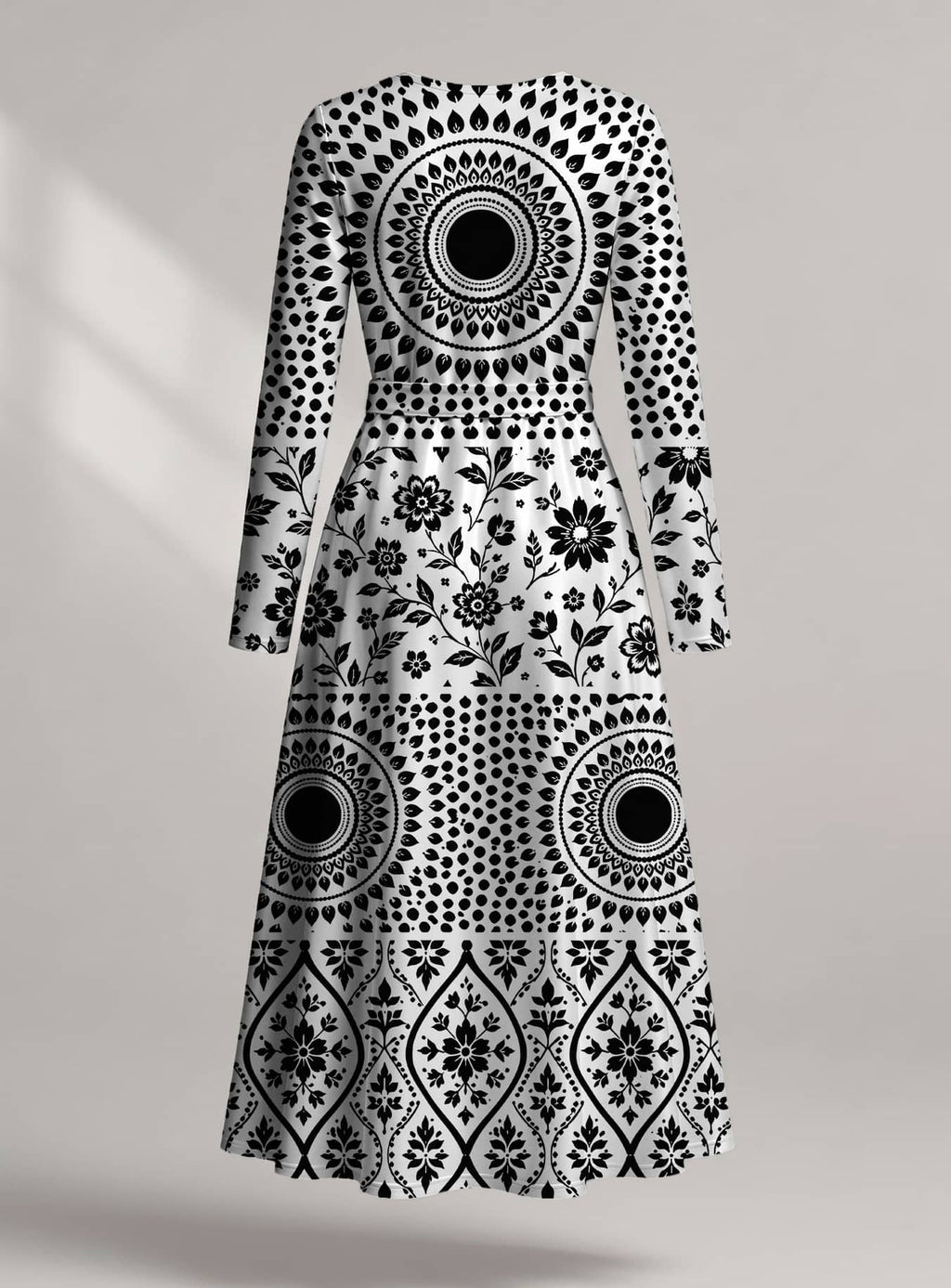 "Mwanga" Viscose Midi Dress