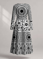 "Mwanga" Viscose Midi Dress