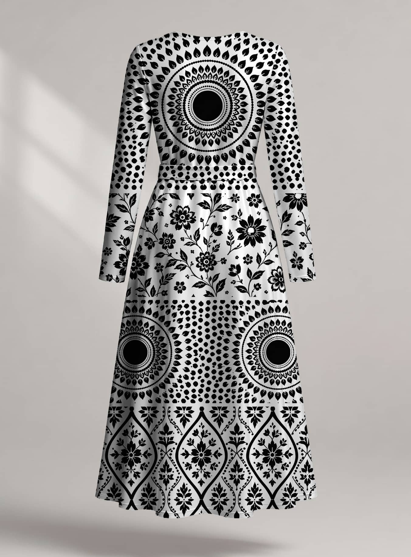 "Mwanga" Viscose Midi Dress