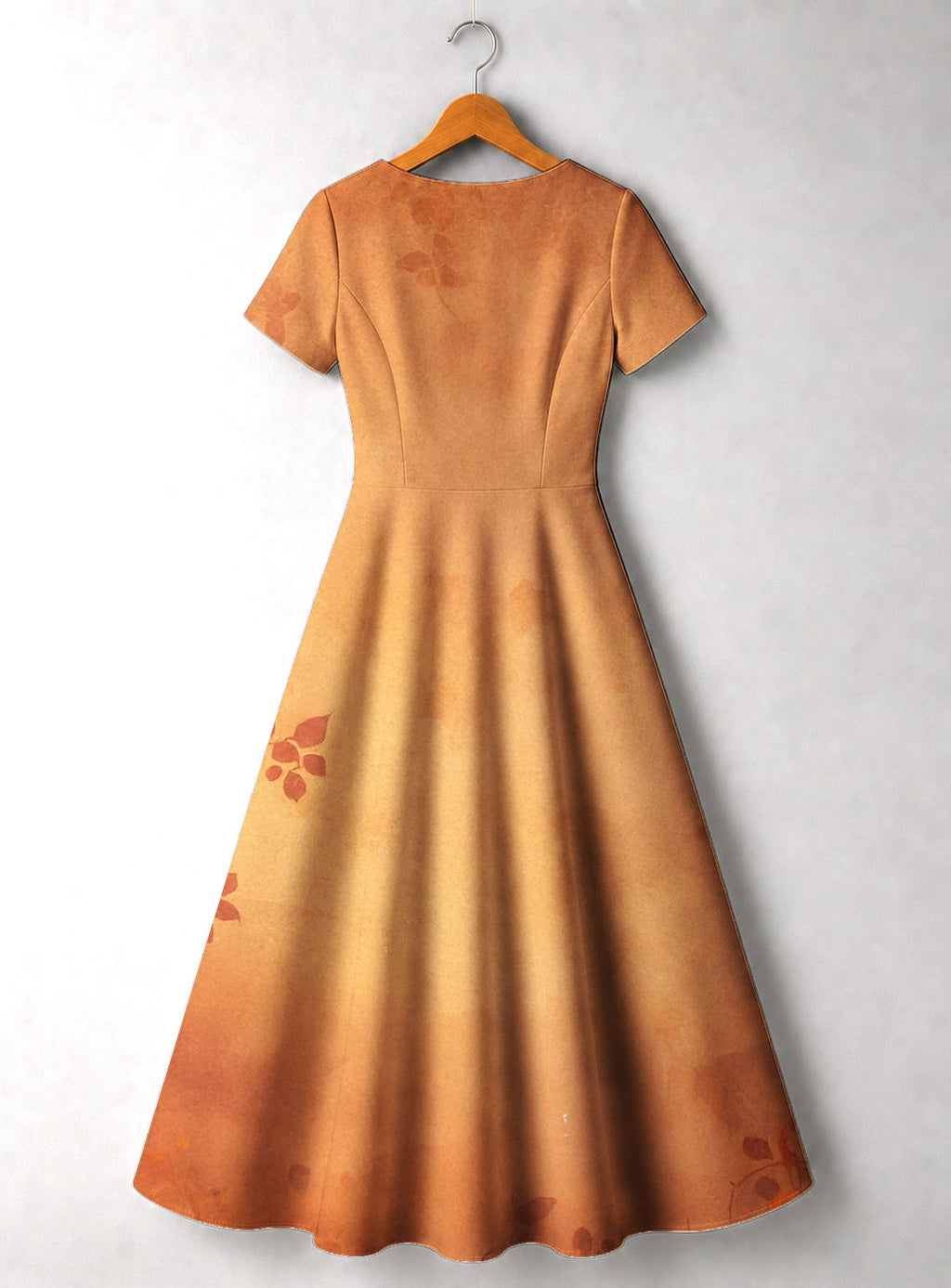 "Shujaa" Short Sleeve Maxi Dress