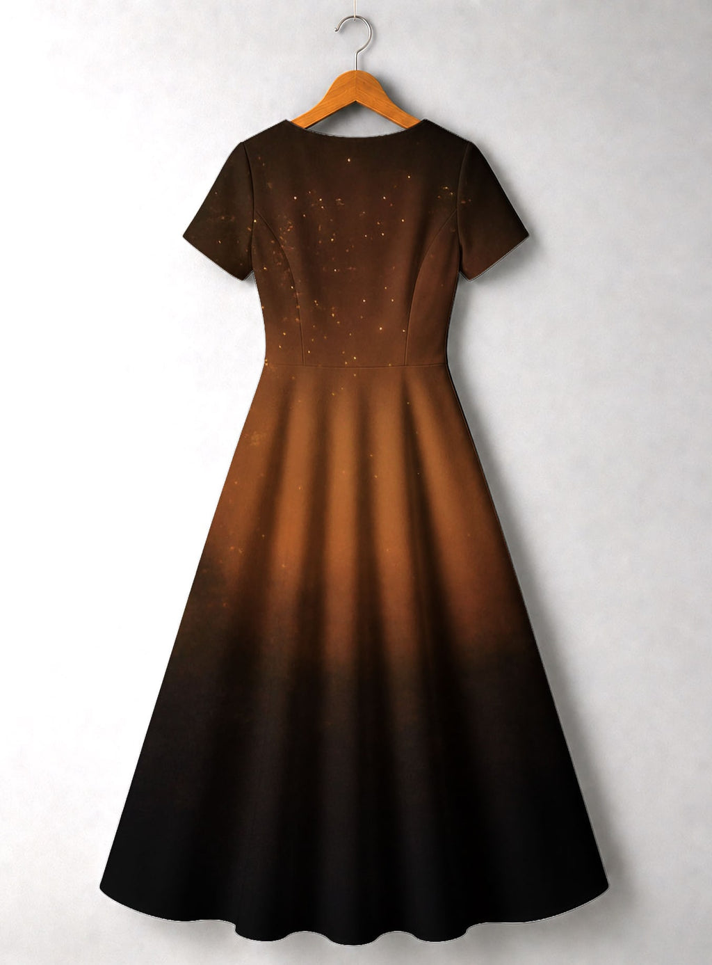 "Thamani" Short Sleeve Maxi Dress