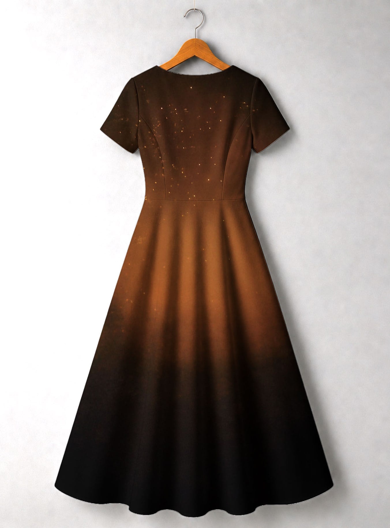 "Thamani" Short Sleeve Maxi Dress