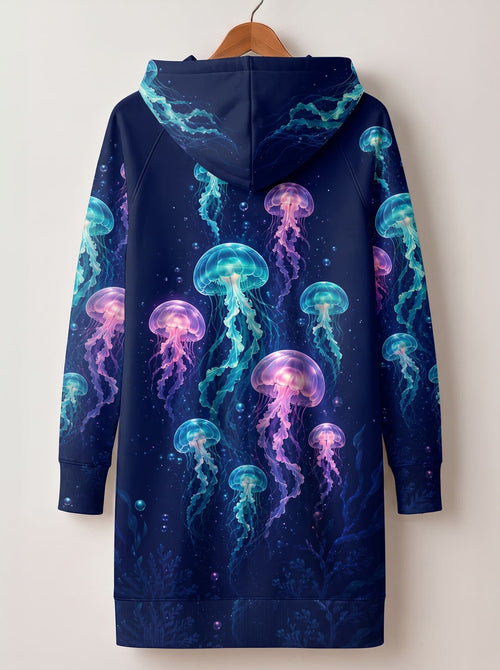 "Bahari" Hoodie Dress
