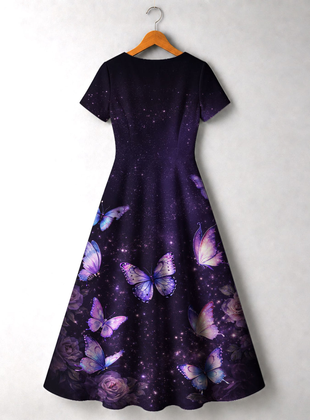 "Nyamekye" Short Sleeve Maxi Dress