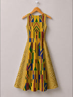 "Kente" Corset Dress Promo