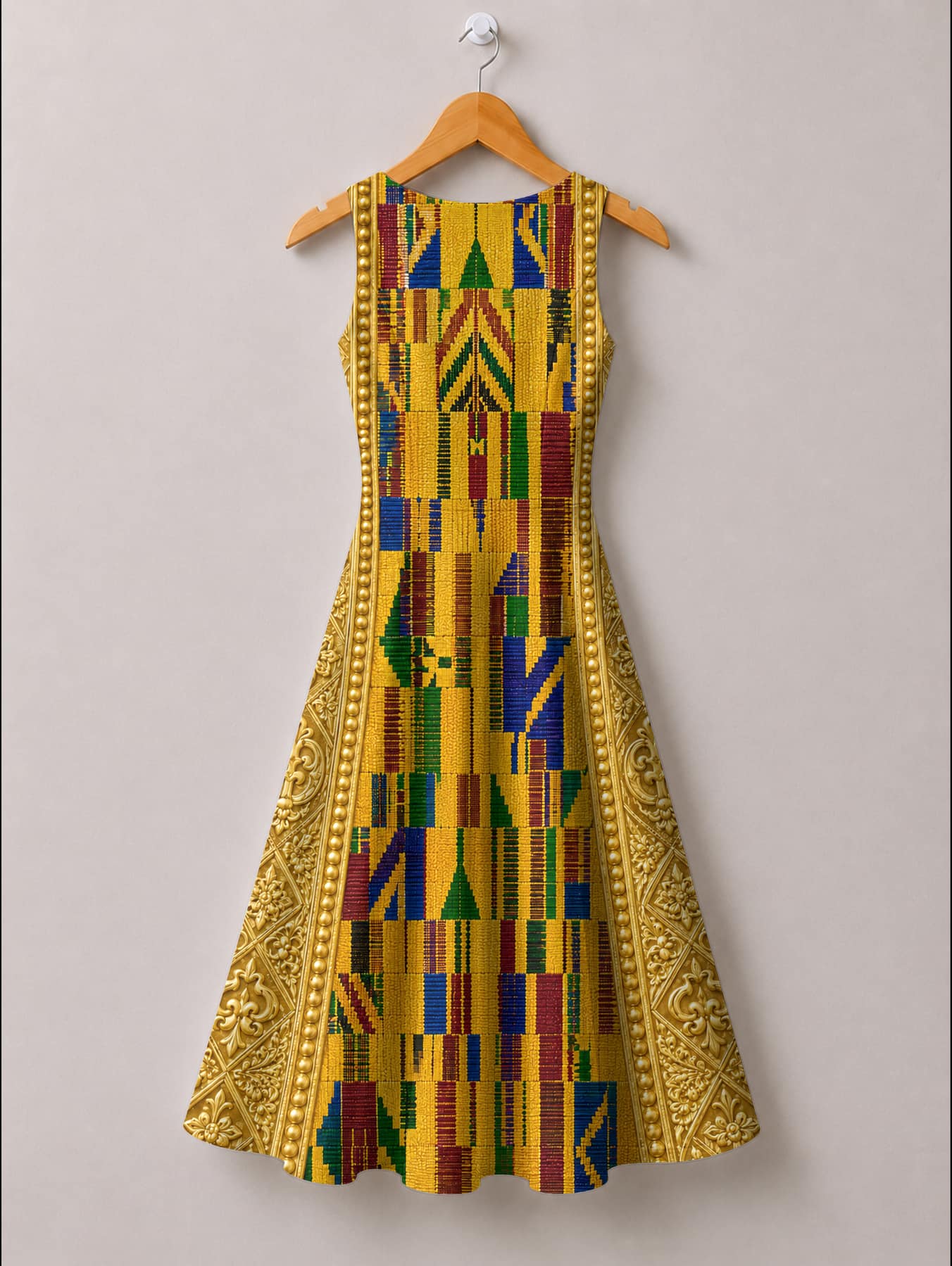 "Kente" Corset Dress