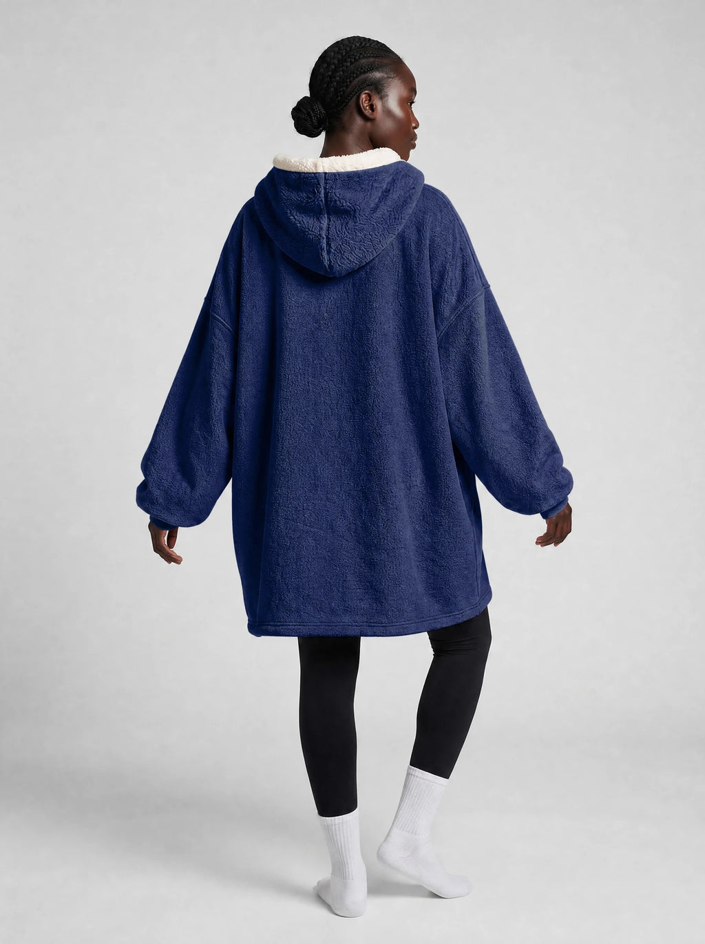 "Bahari" Blanket Hoodie — side