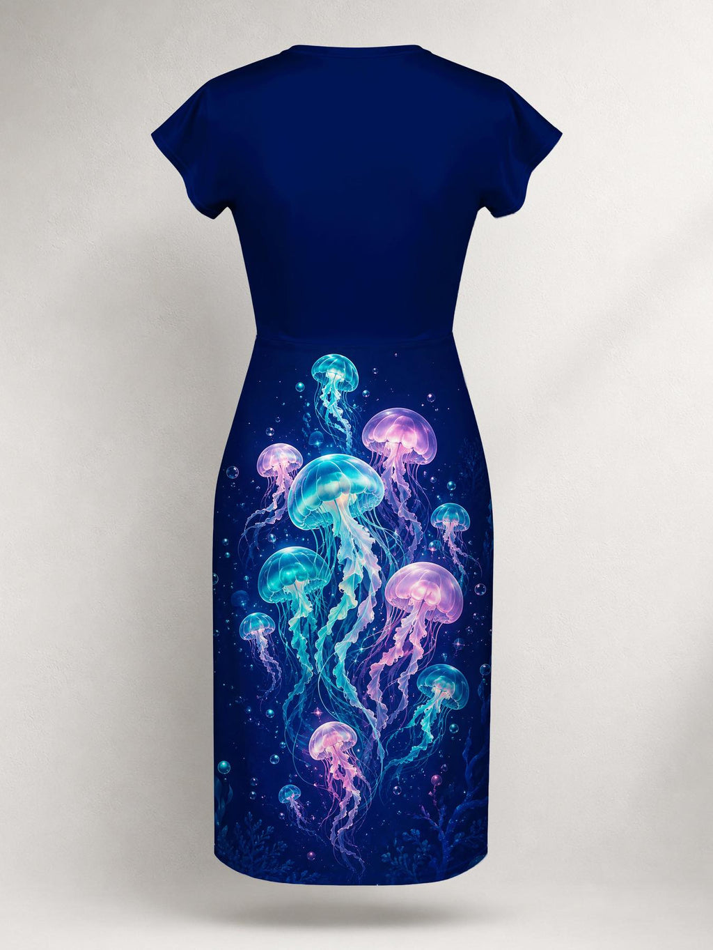 "Bahari" Cap Sleeve Midi Dress Promo