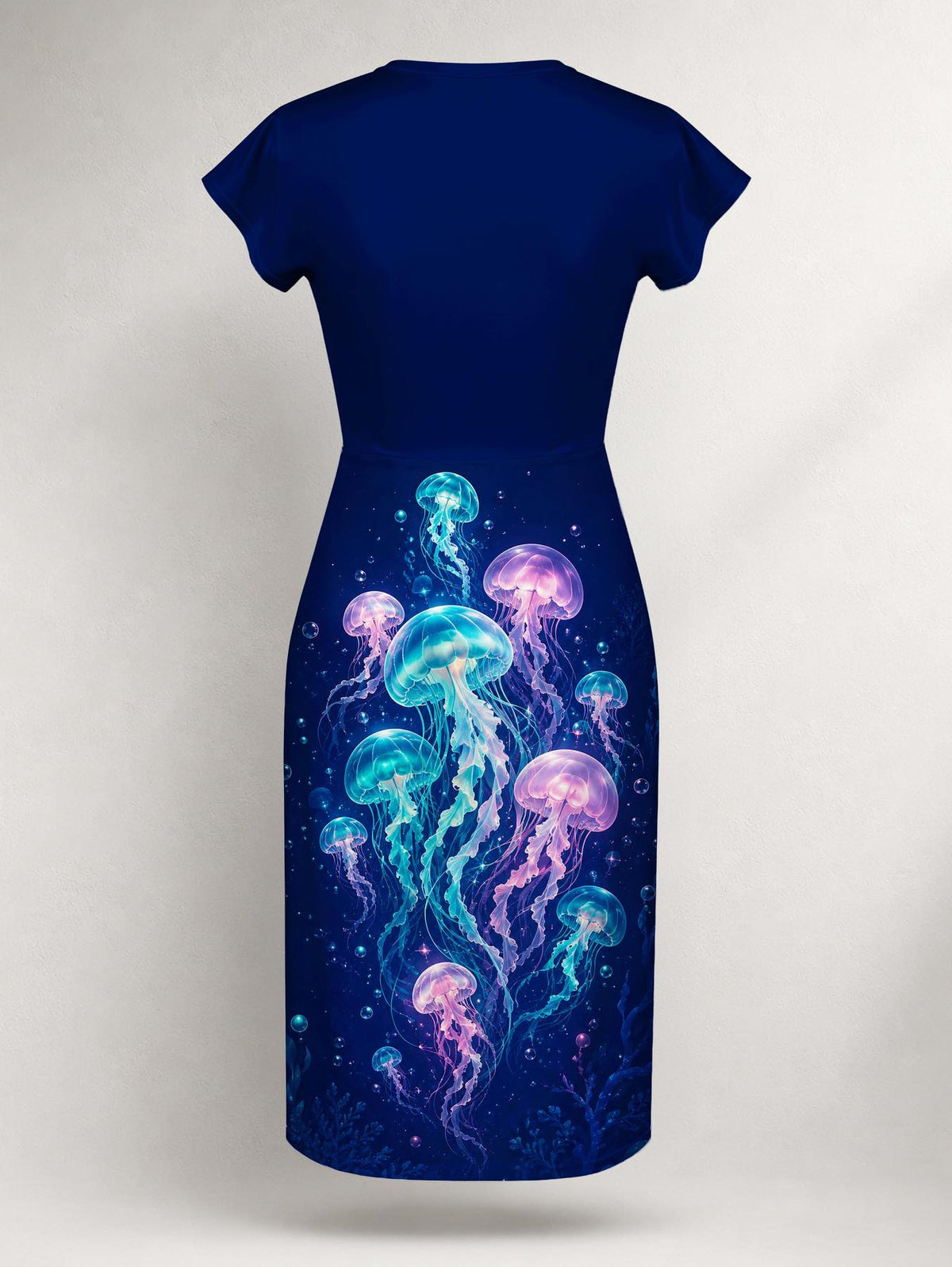 "Bahari" Cap Sleeve Midi Dress Promo
