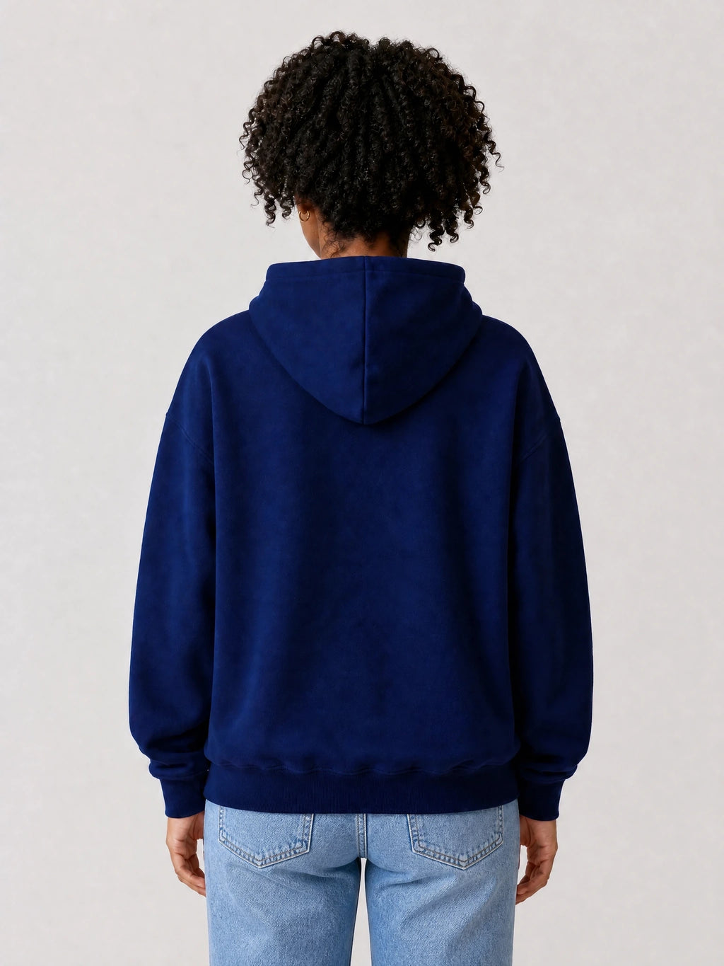 "Bahari" Hoodie — back view on model