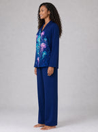 "Bahari" Pajama Set — side view on model