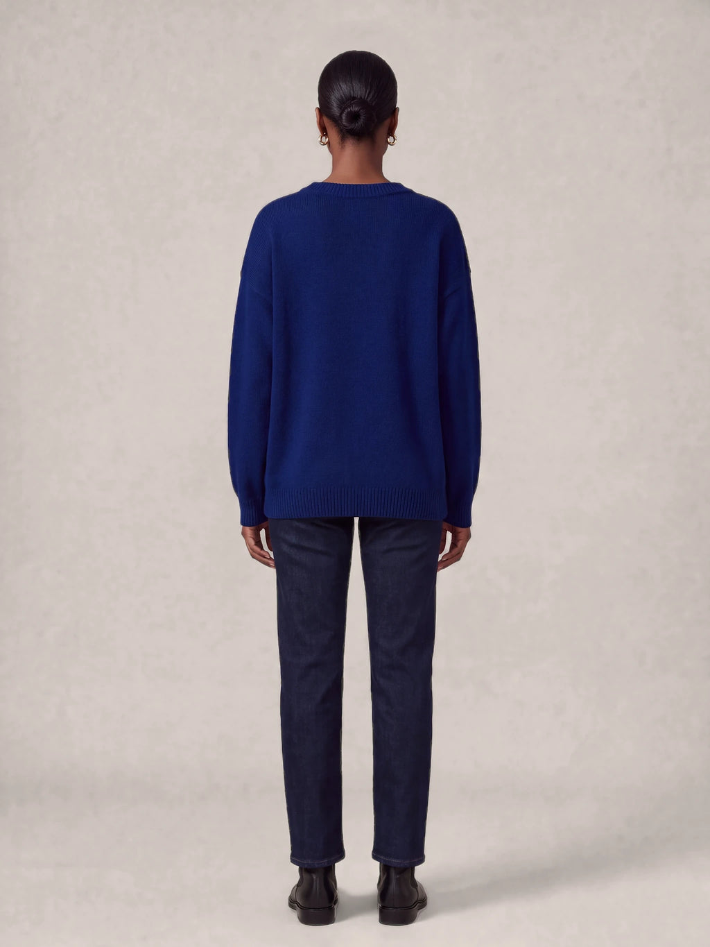 "Bahari" Sweatshirt — back view on model